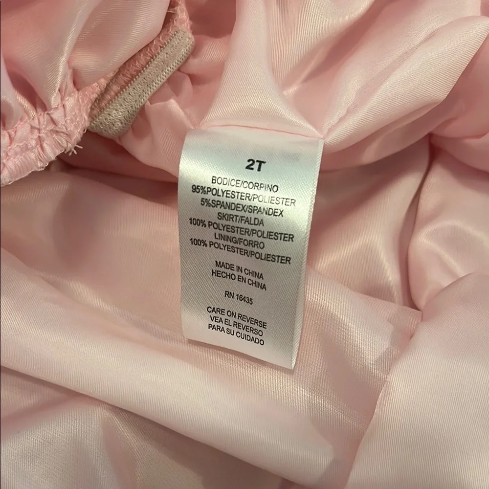 NWOT Nannette White and Pink Formal Little Girls Dress